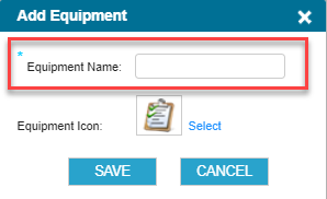 Adding an equipment element