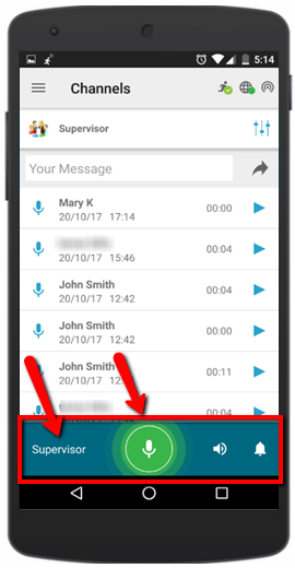 Sending a Voice Message