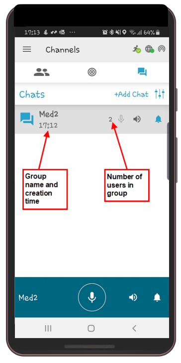 Chat channels