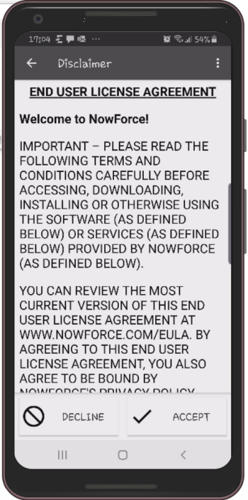 Terms of use