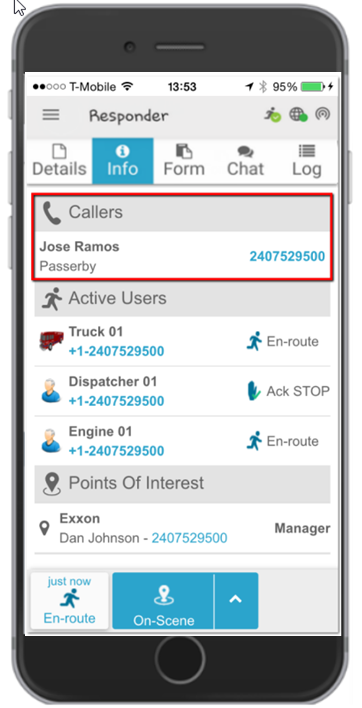 Caller(s)