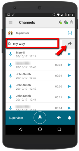 Sending a Text Message