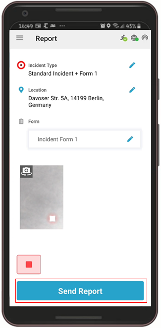 Reporting Incident