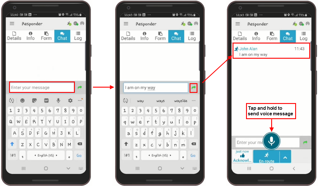 Sending Chat Messages